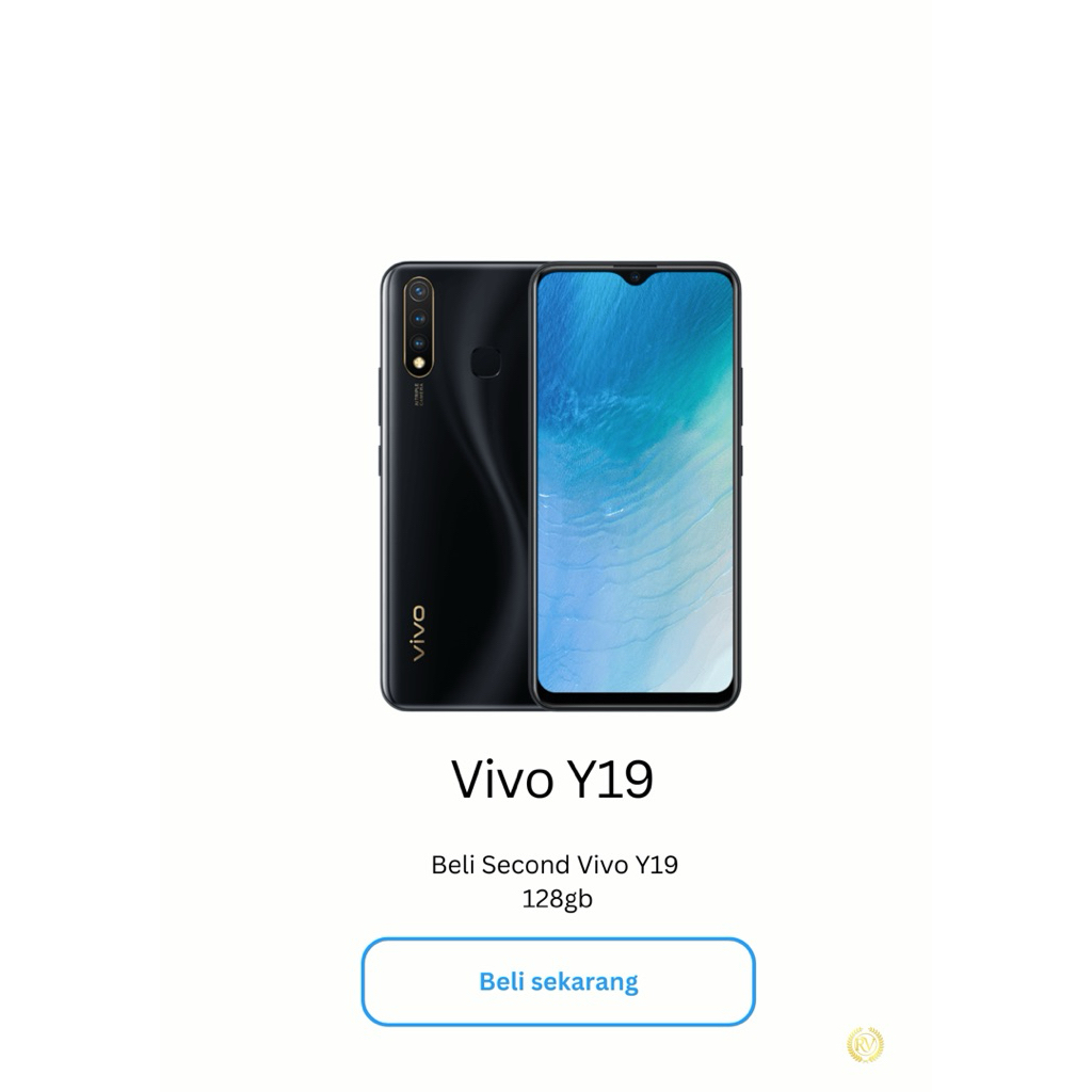 Second vivo y19 6/128gb