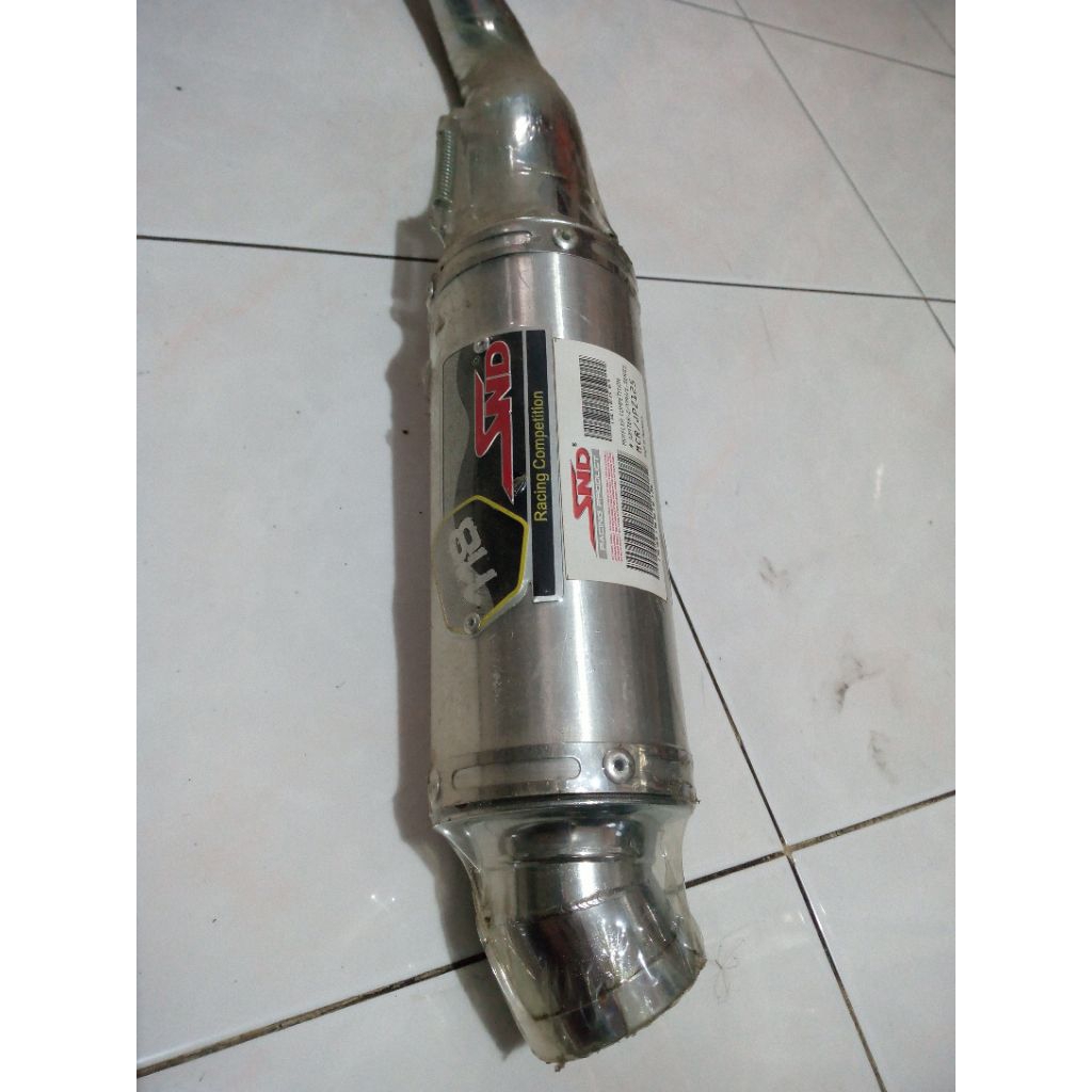 knalpot snd jupiter z 125-130 E-Series croom racing kompetisi