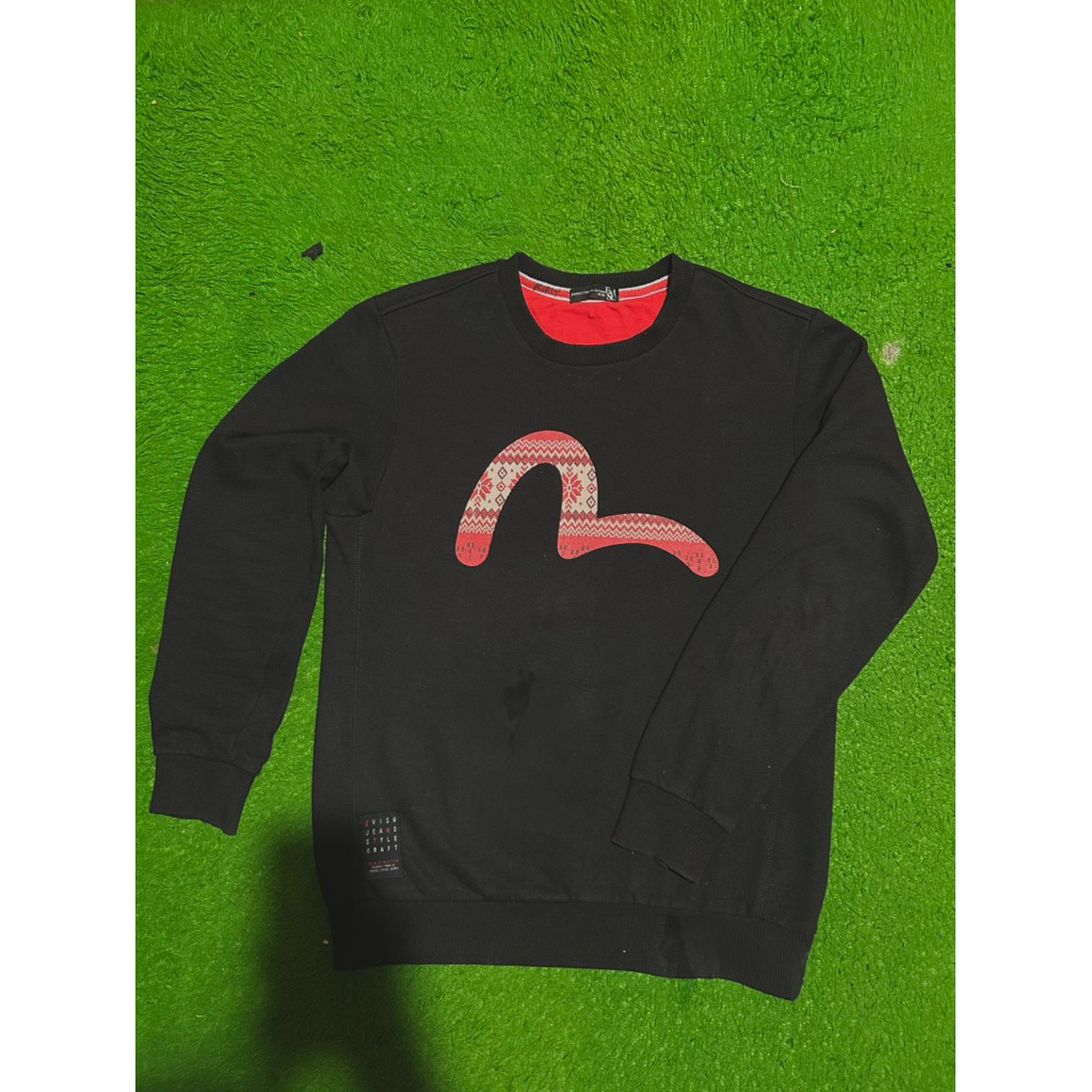 CN Evisu Big Logo Center + kaos evisu