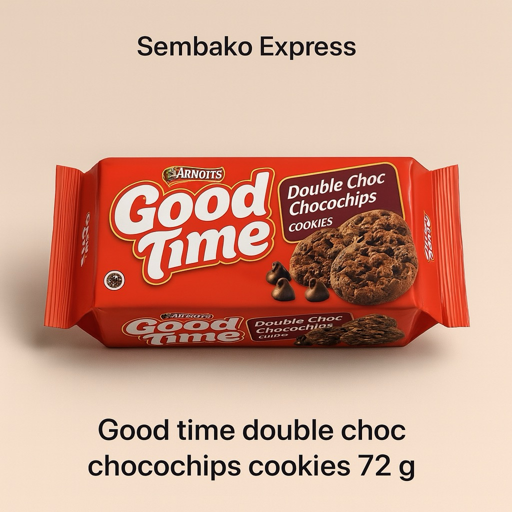 

Good Time Double Choc Chocochips Cookies 72 g