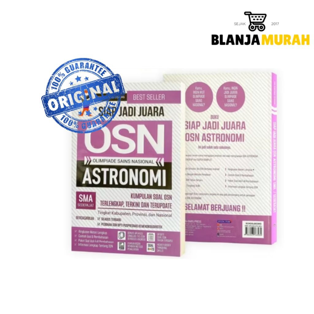 BUKU OSN SMA - SIAP JADI JUARA OSN ASTRONOMI SMA