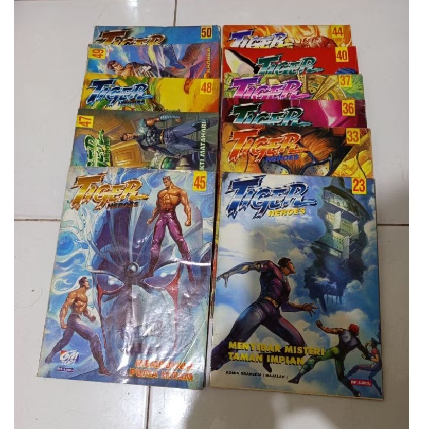 Komik Tiger Heroes Jual Satuan
