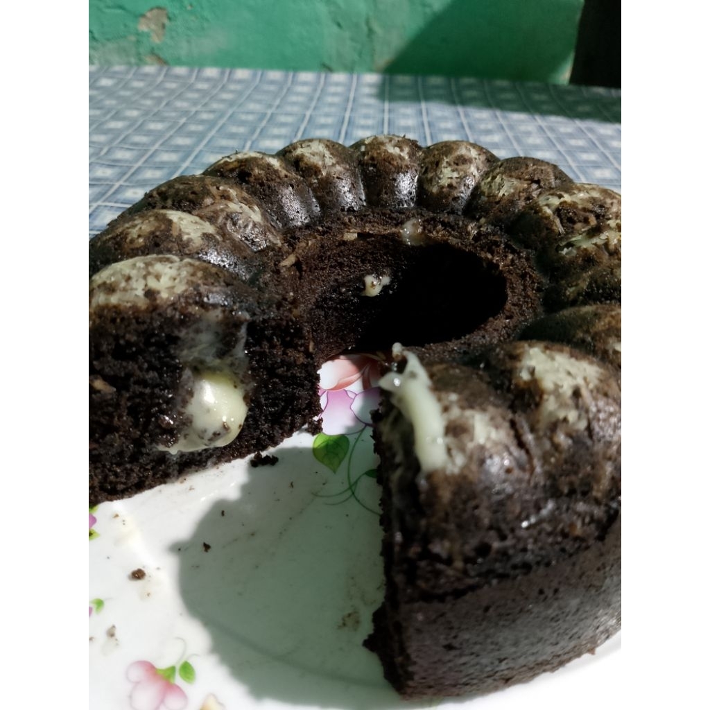 

Bolu ketanhitam keju lumer