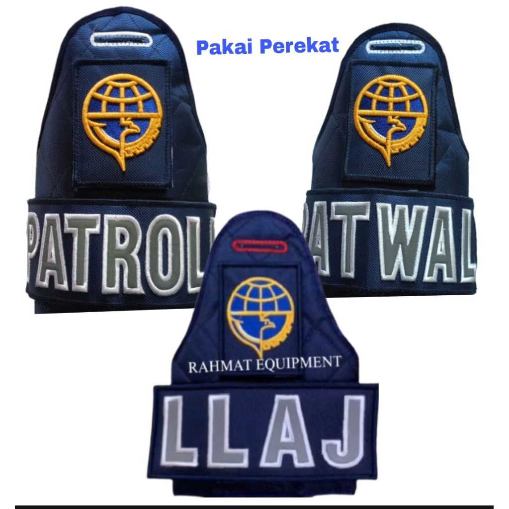 Ban lengan LLAJ PATROLI PATWAL Ban Lengan Dishub Terbaru Perekat
