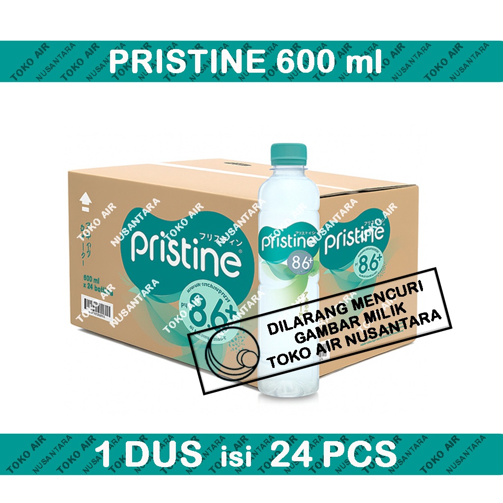 

Pristine 600 ml - Air Minum pH Tinggi