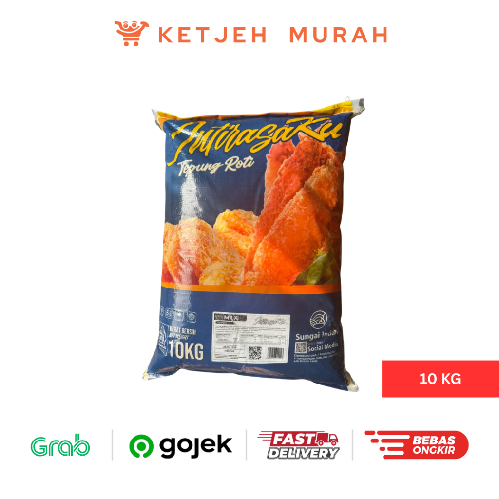 

Intirasaku Breadcrumb Mix Orange Tepung Roti Panir 10 KG