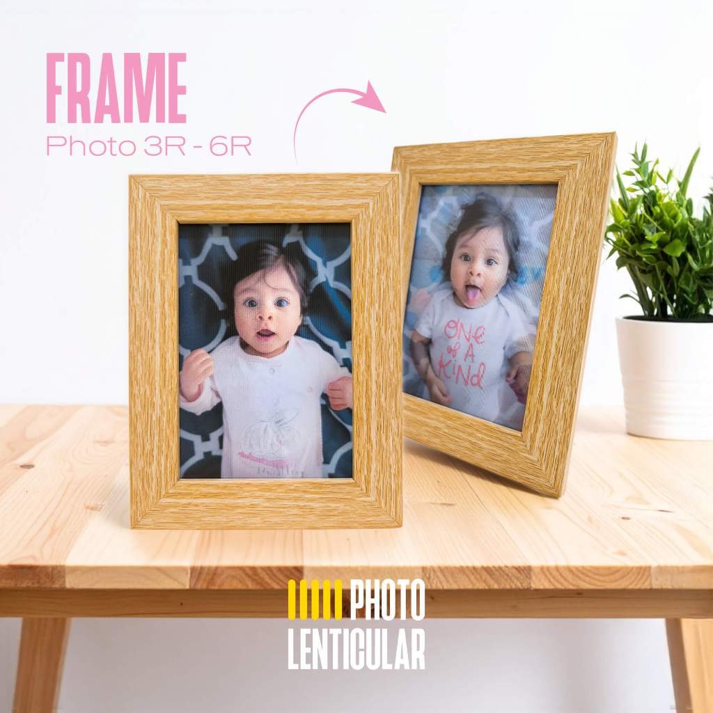 Bingkai Frame Lenticular [Custom Photo]