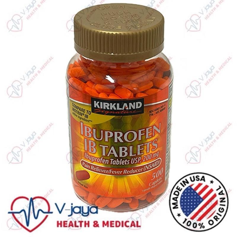 Kirkland Ibuprofen 200 mg 500 Caplets Pereda Nyeri