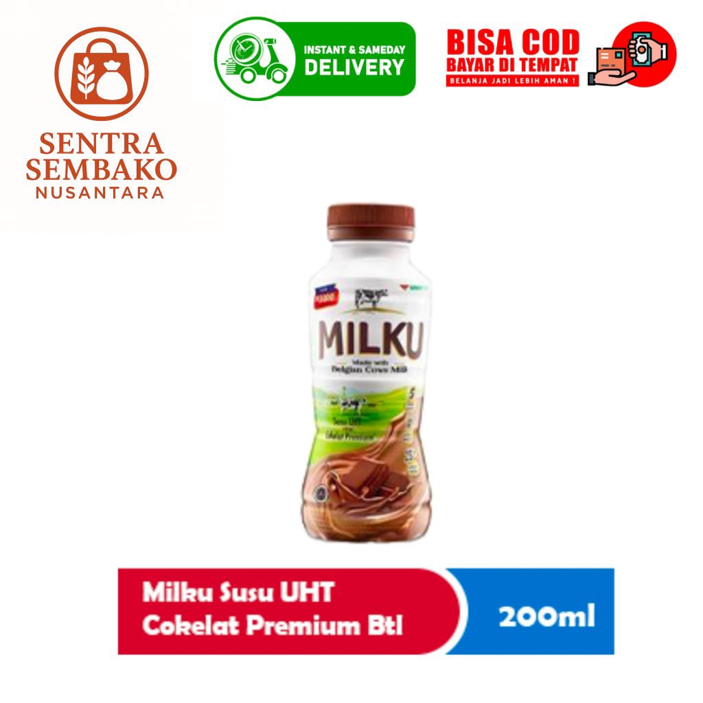 

Milku Susu UHT 200ml – Isi 1 Botol (Cokelat Premium, Stroberi, Original) | Packing Aman, Halal, Segel Pabrik, Garansi Utuh
