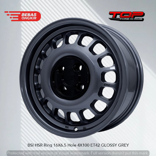Velg Kaleng Oem R16 HSR Original - Pelek Untuk Calya Ayla Mazda2 Brio Tipe BSI Pcd 4X100
