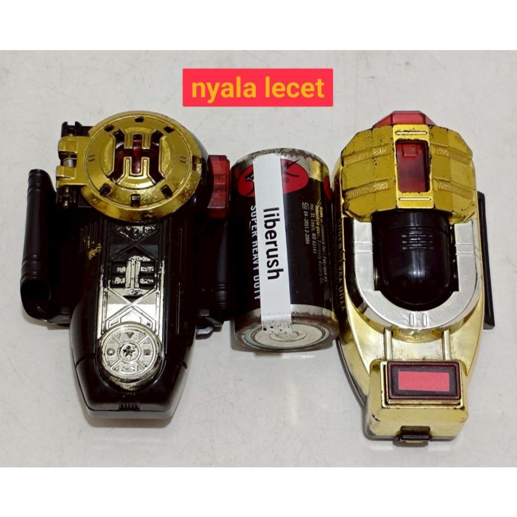 Bandai Dx zeo gold zeonizer morpher power king brace power rangers ohranger king ranger morpher toku