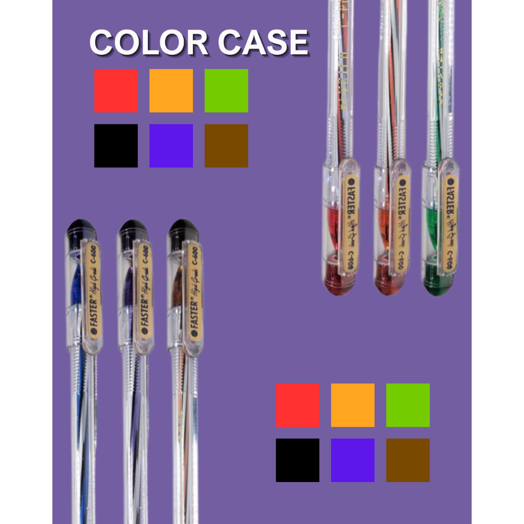 

Faster C600 Pensil Soft Ink Line (PER 3 PCS)