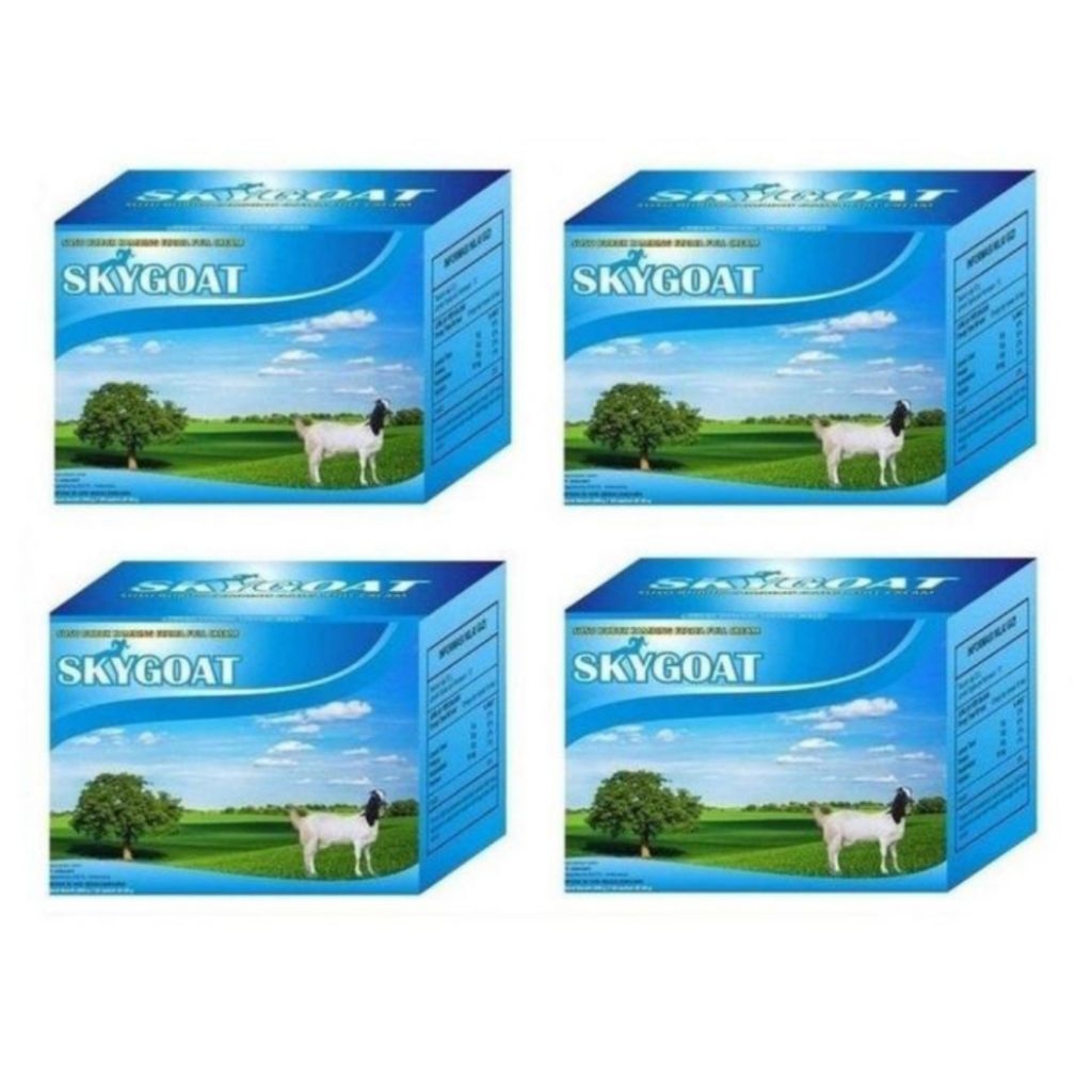 

Paket 4 Box Susu Kambing Etawa - Skygoat Bubuk Full Cream Original