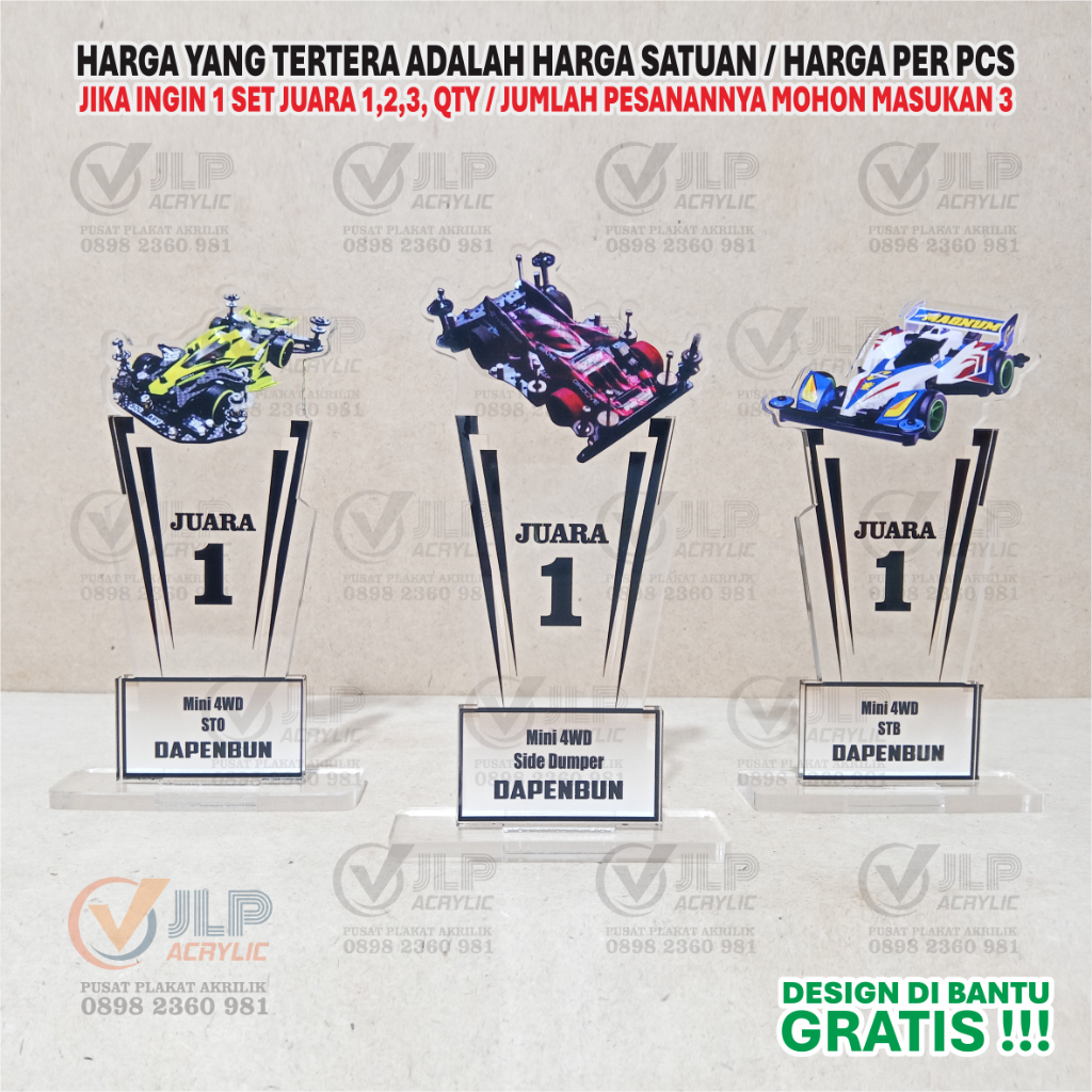 PIALA TAMIYA, TROPY TAMIYA, TROPHY TAMIYA, TROPI TAMIYA, TROPI PIALA TAMIYA, PIALA MINI 4WD, TROPY M