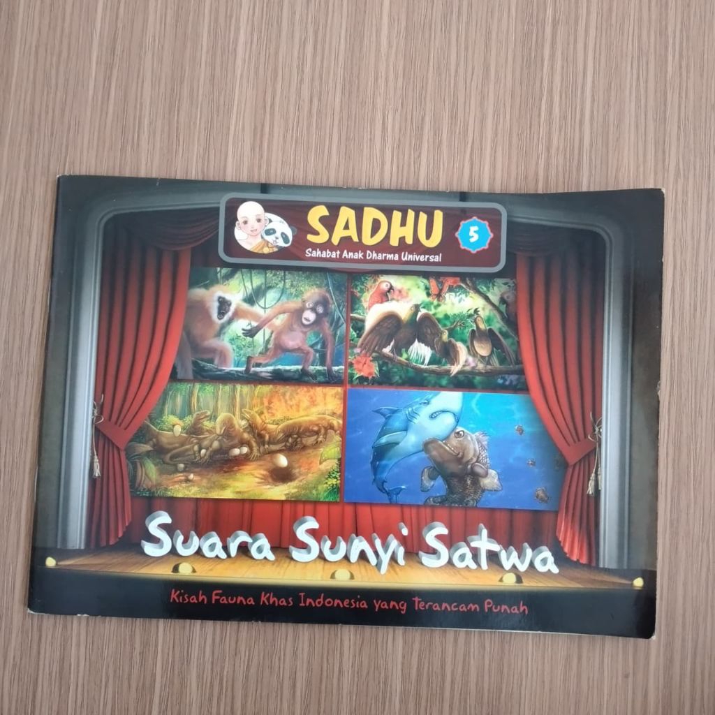 Sadhu no 5 suara sunyi satwa kisah fauna khas Indonesia yang terancam punah cerita pengetahuan anak