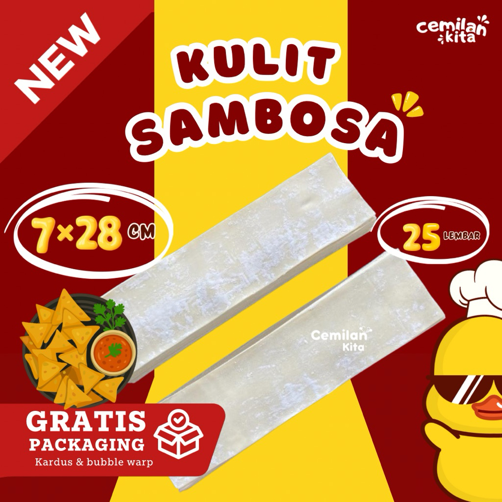 

Kulit Samosa / Kulit Sambosa - Cemilan Kita