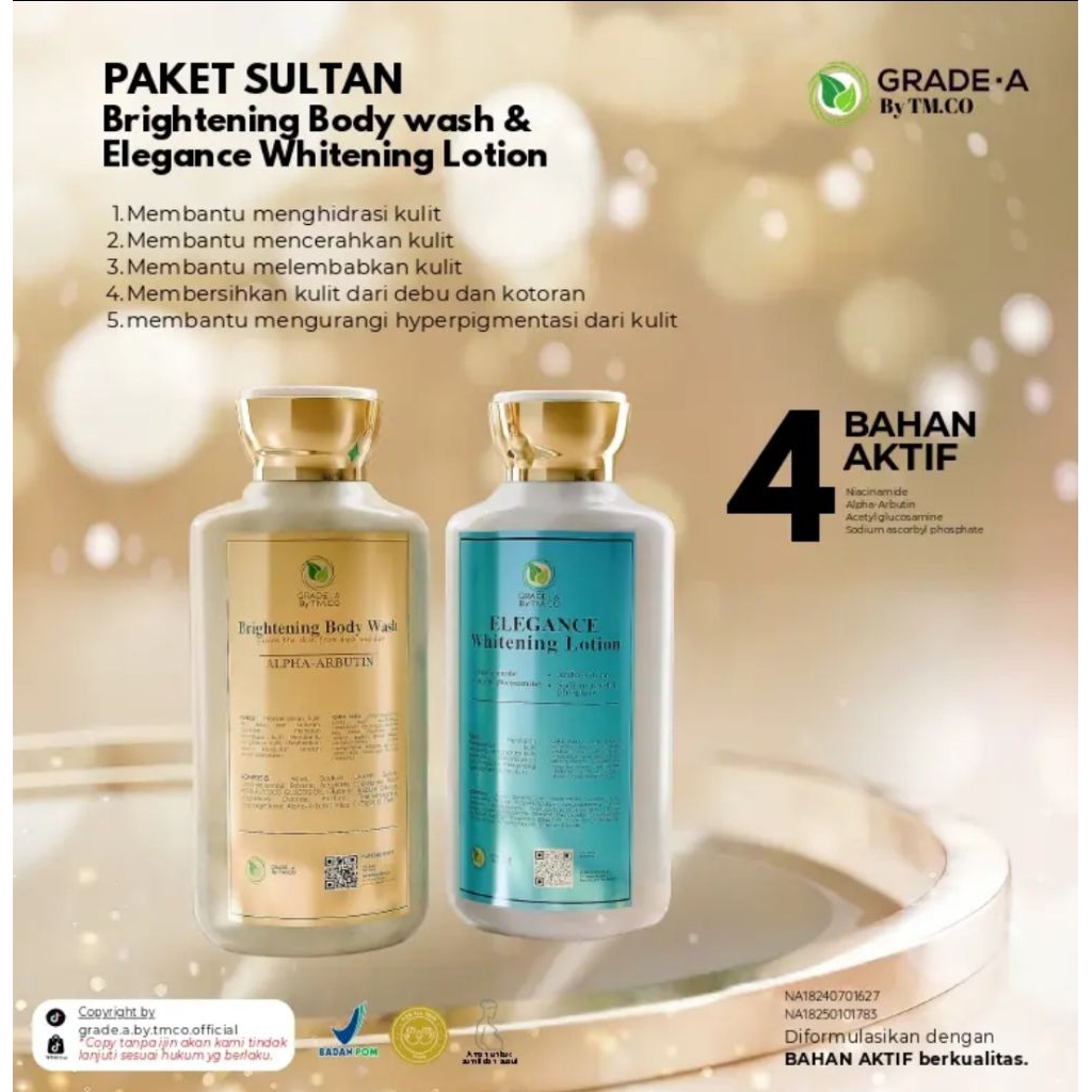

paket sultan bodycare Mencerahkan grad a by. tmco