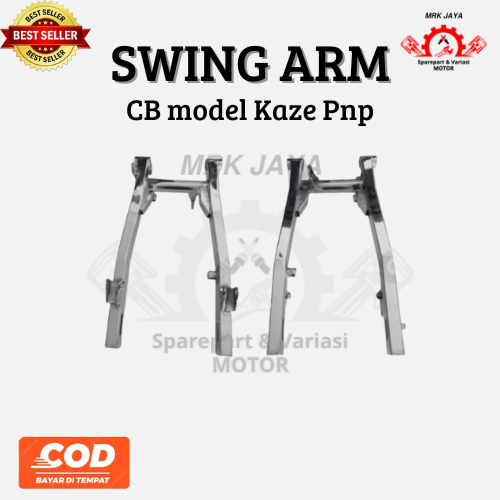 Fork Swing Arm arem Lengan Ayun Kaze pnp CB GL TIGER MEGAPRO Tebal Crom Murah