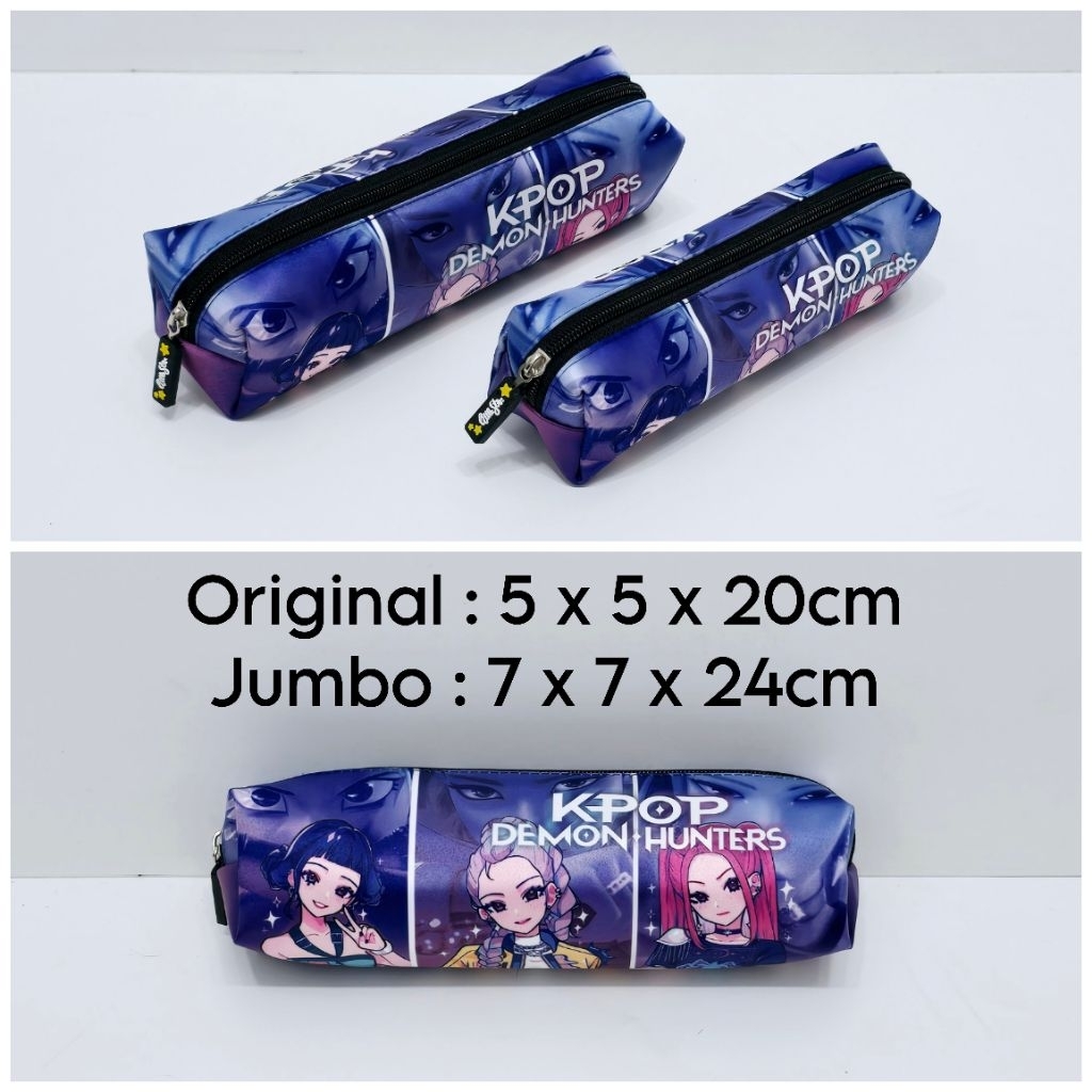 

Pencil Case Pouch KPOP DEMON HUNTER, Kotak Pensil/Dompet Pensil