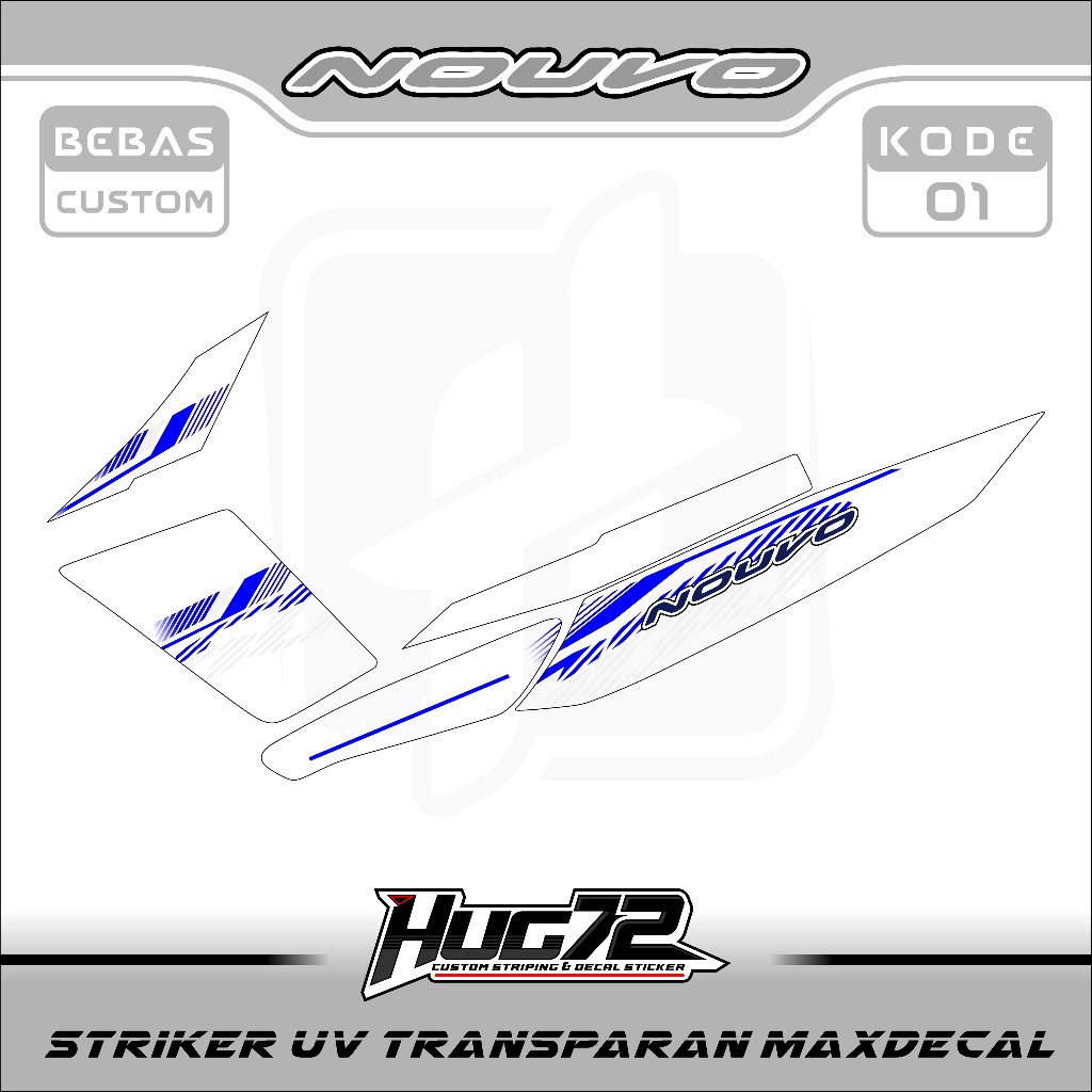 STRIPING STIKER NOUVO -STRIPING STIKER NOUVO