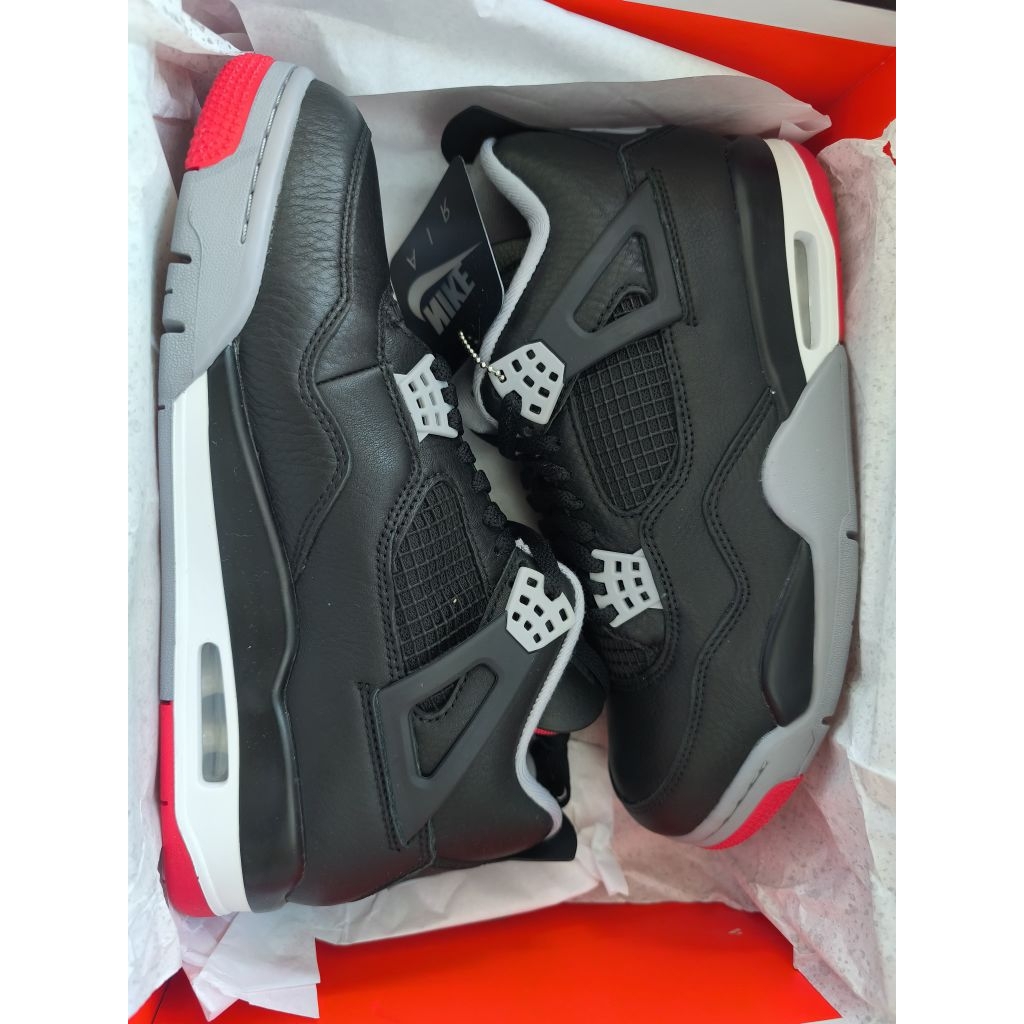 Air Jordan 4 Retro Bred Reimagined 100% Original