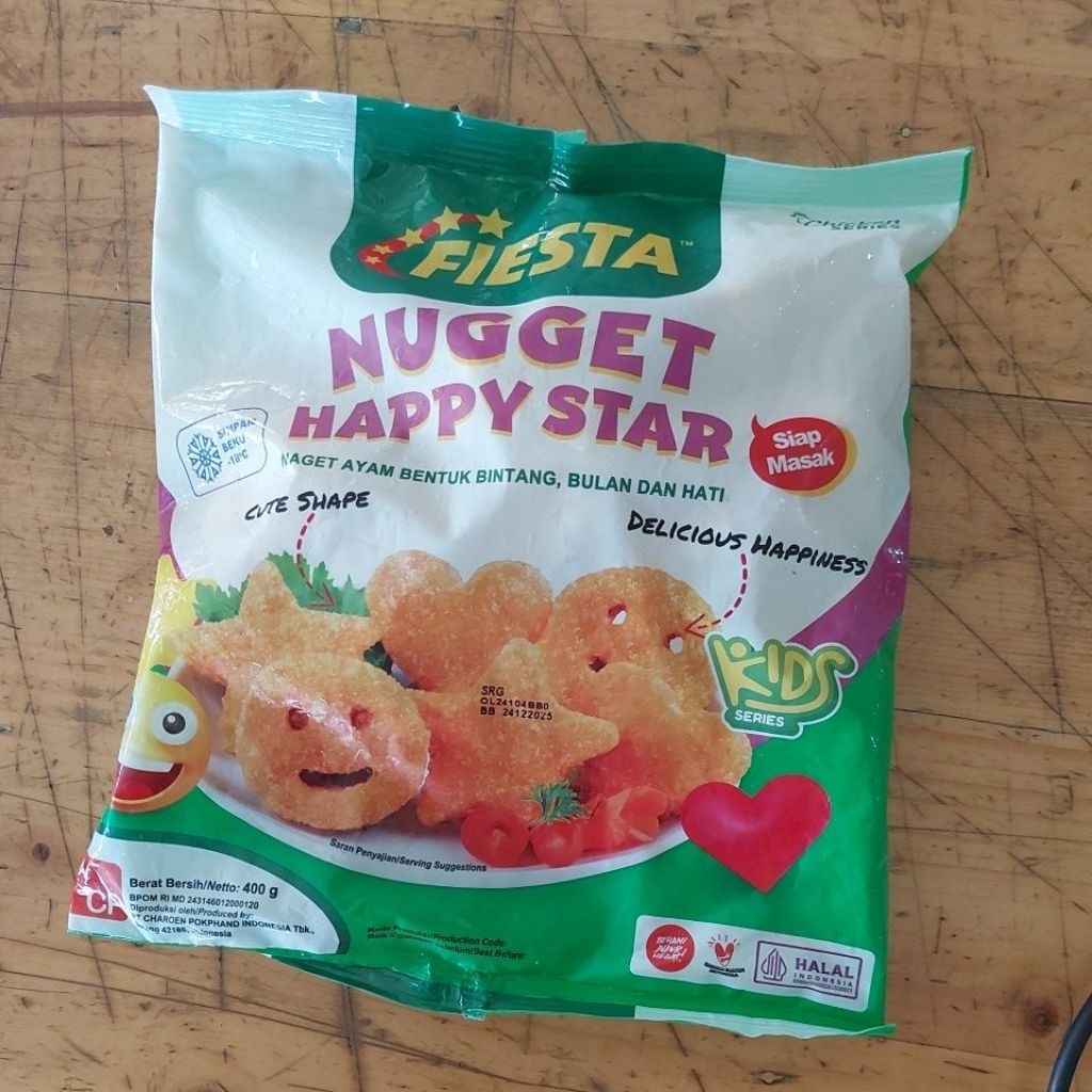 

FIESTA NUGGET HAPPY STAR 400GR