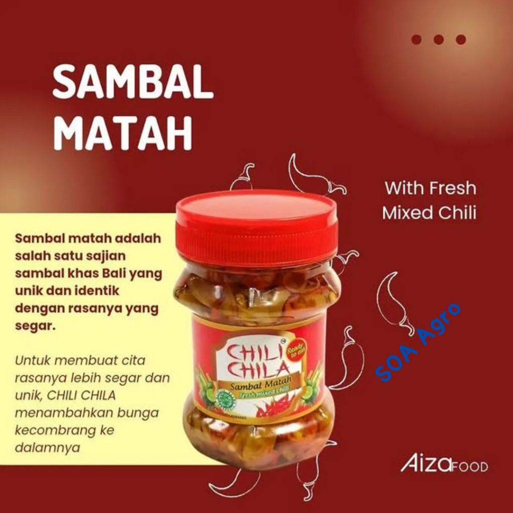 

Sambal Rumahan Chili Chila - Sambal Matah