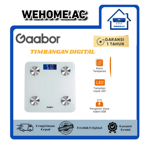 Timbangan Digital Skala Gaabor GWS-M02A Timbangan Digital Gaabor