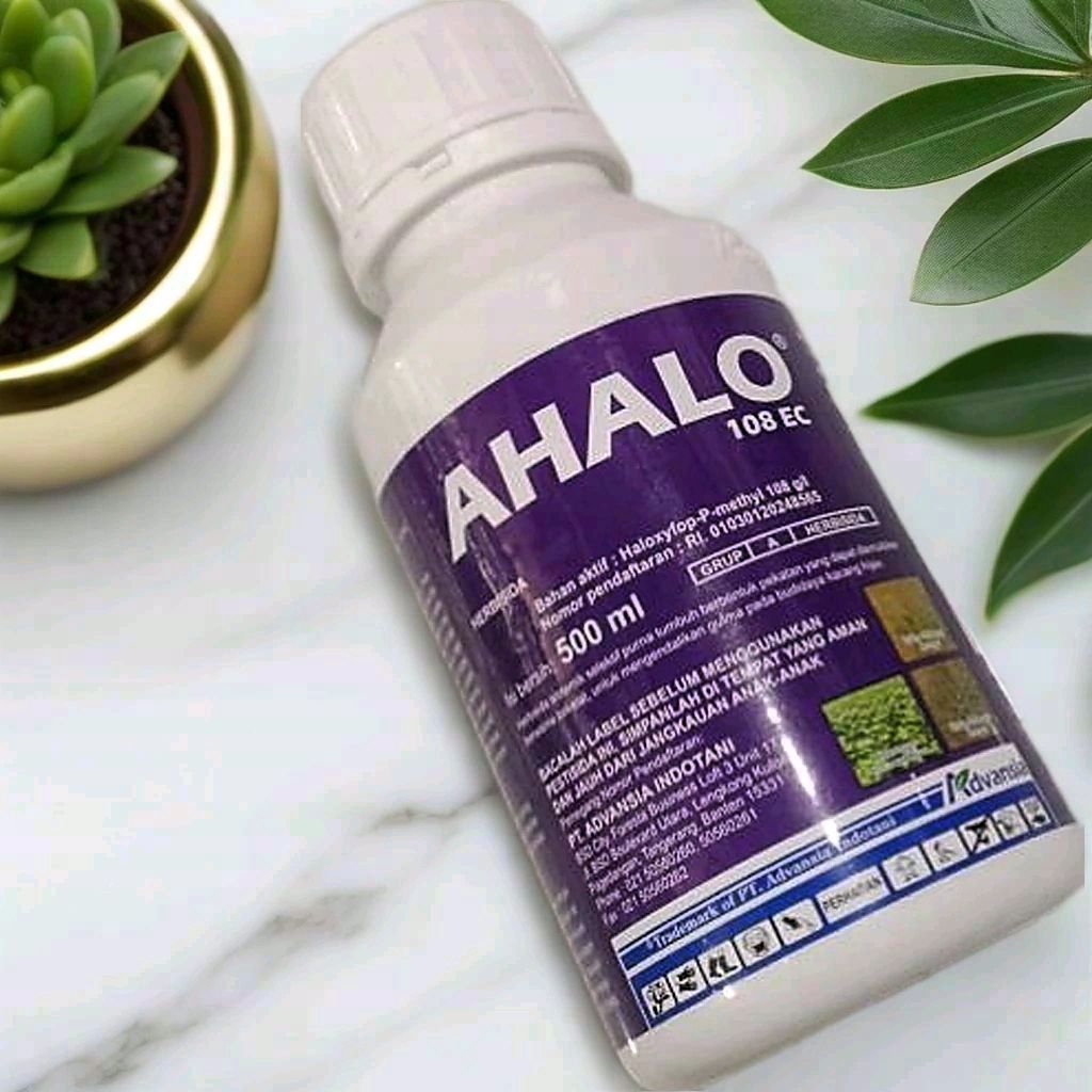 herbisida AHALO 108 EC.herbisida selektif kacang2an dan kedelai.Bahan aktif: Haloxyfop-p-methil 108g