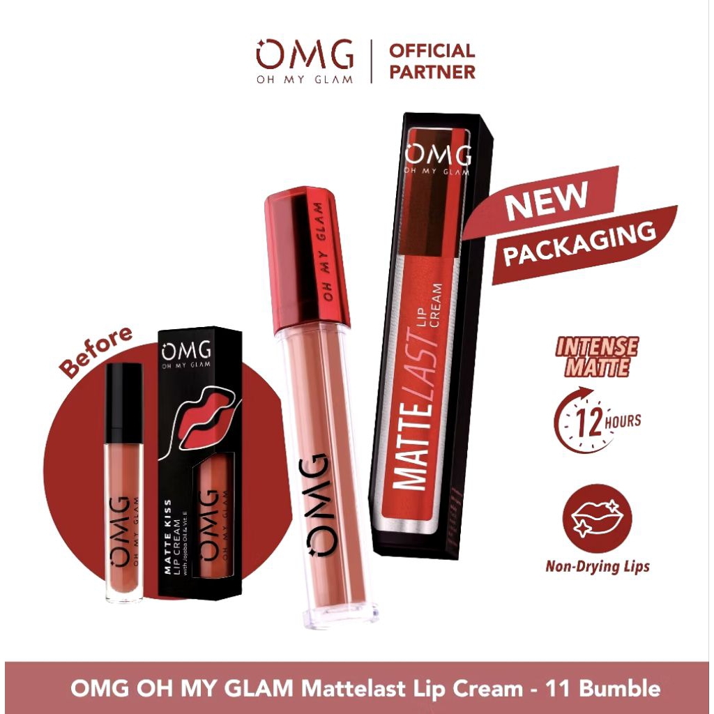 OMG Matte Kis Lip Cream | Oh My Glam Lip Cream | OMG LipCream | OMG Kis Lip Cream | OMG Lip Cream Ma