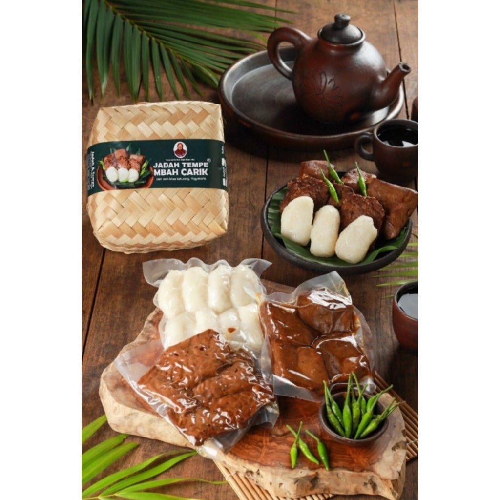 

WAJIB BACA DESKRIPSI !!! Khusus Luar Jogja Paket Jadah Tempe Mbah Carik Asli Jogja YukTukoni