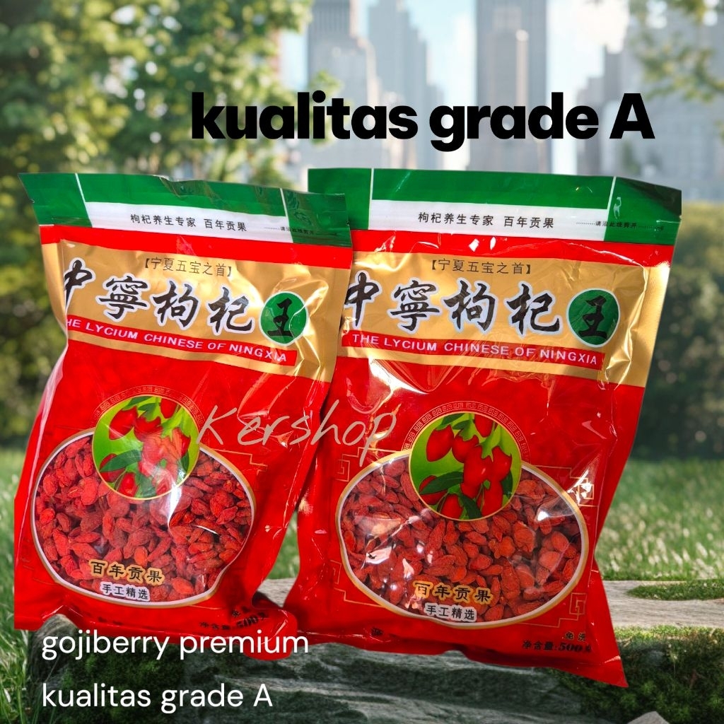 

GOJIBERRY - KICIE kualitas Bagus 500g -gojiberry-kiche/kici/gouci /qi ci