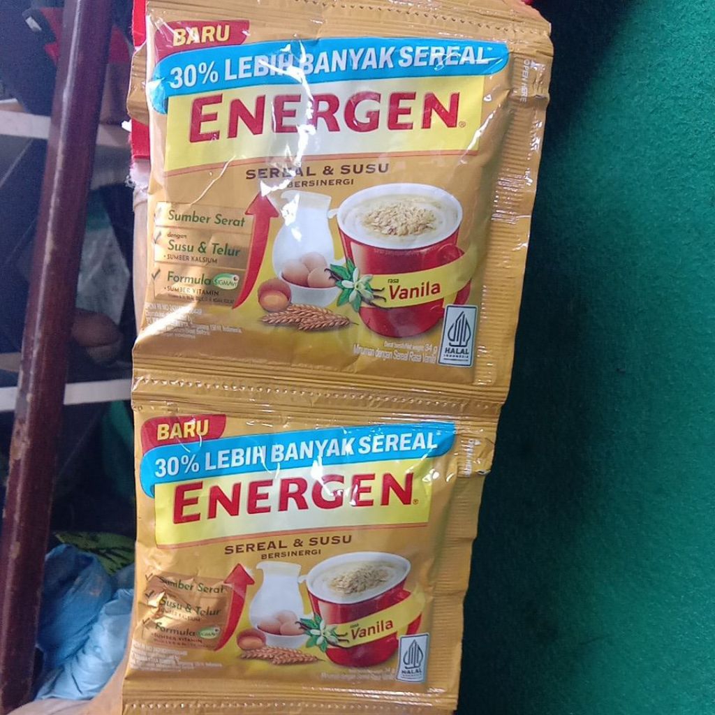 

Energen vanila rentengan 34g x 10
