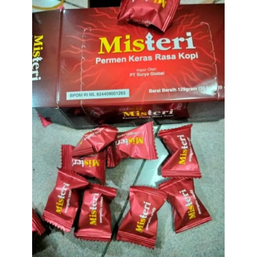 Permen Misteri Candy Permen Keras Rasa Kopi