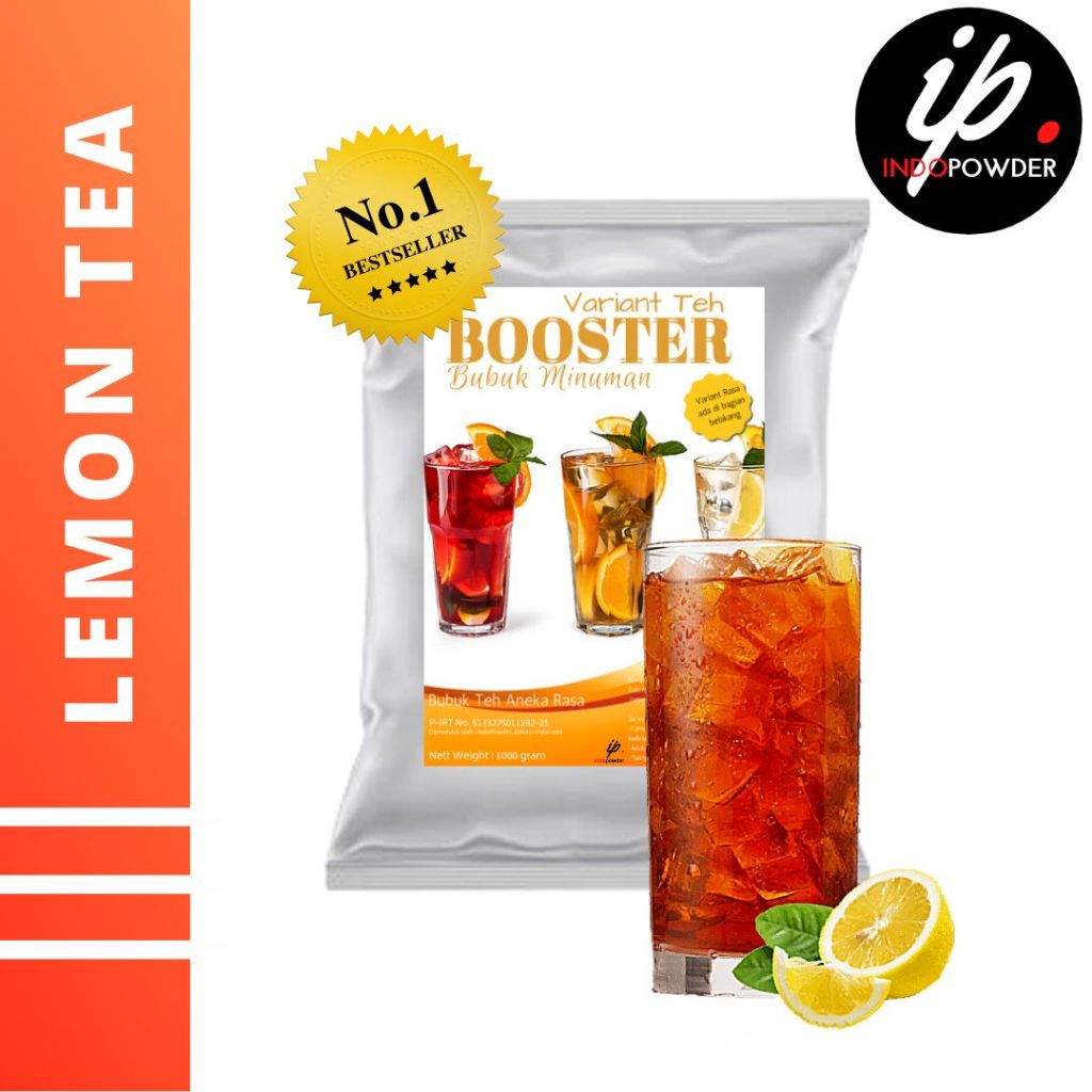 

Bubuk Minuman LEMON TEA / TEH LEMON 1Kg Untuk Cafe, Waralaba, Resto dan Usaha Minuman Kekinian