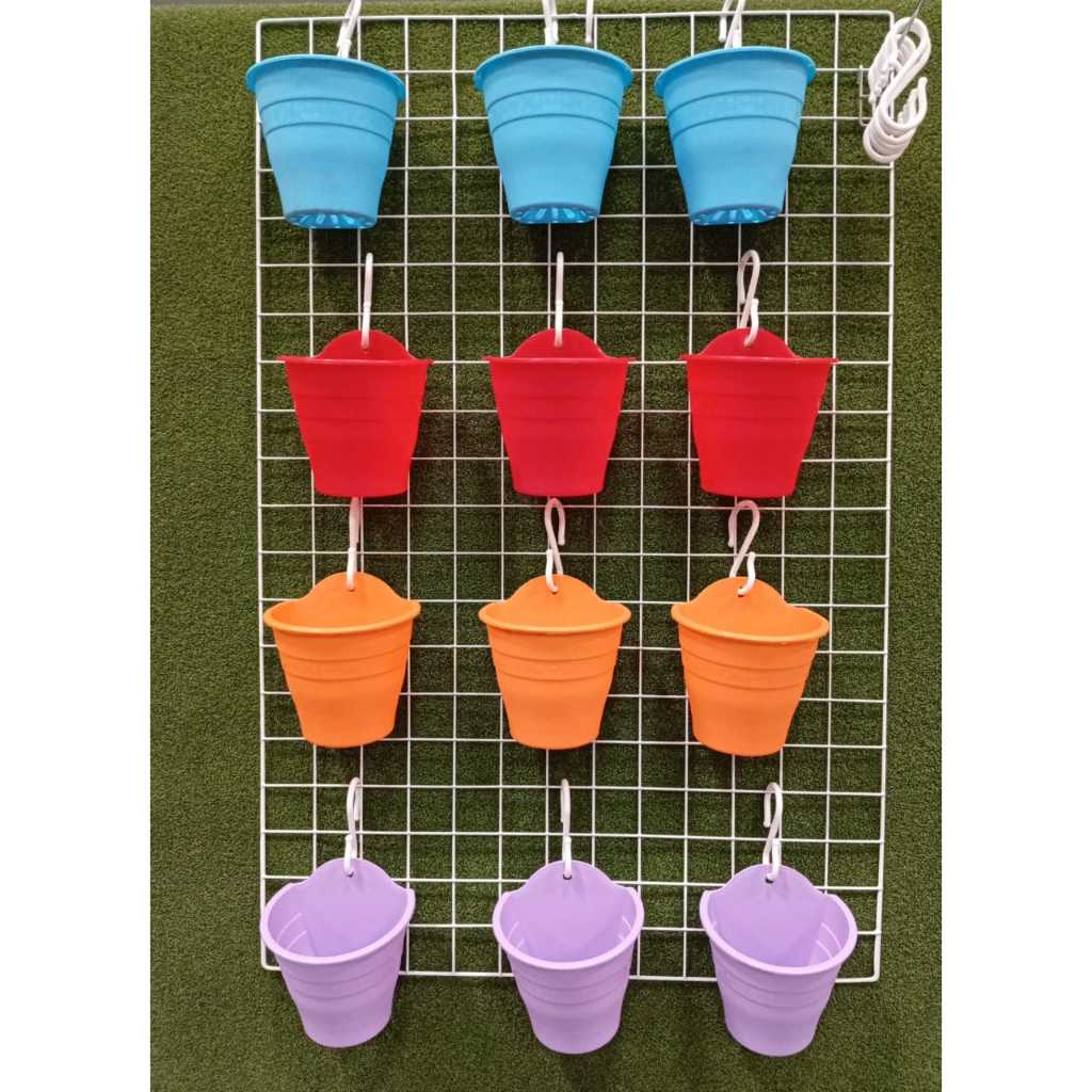 Pot dinding cantik | Pot NKT | Pot warna warni | Pot Gantung