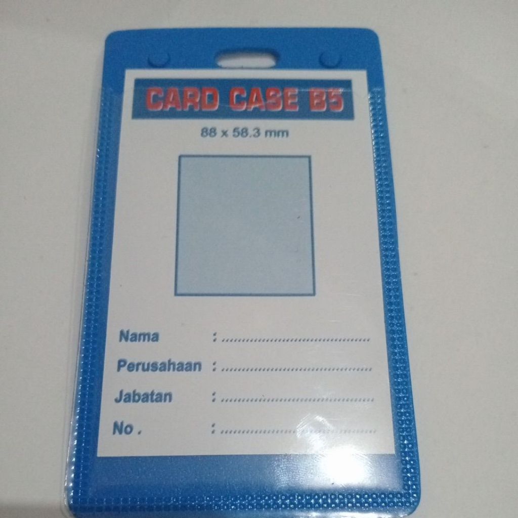 

ID CARD B5/CARD CASE B5/ TEMPAT IDENTITAS/YUSHINCA ORIGINAL 88 X58,3mm