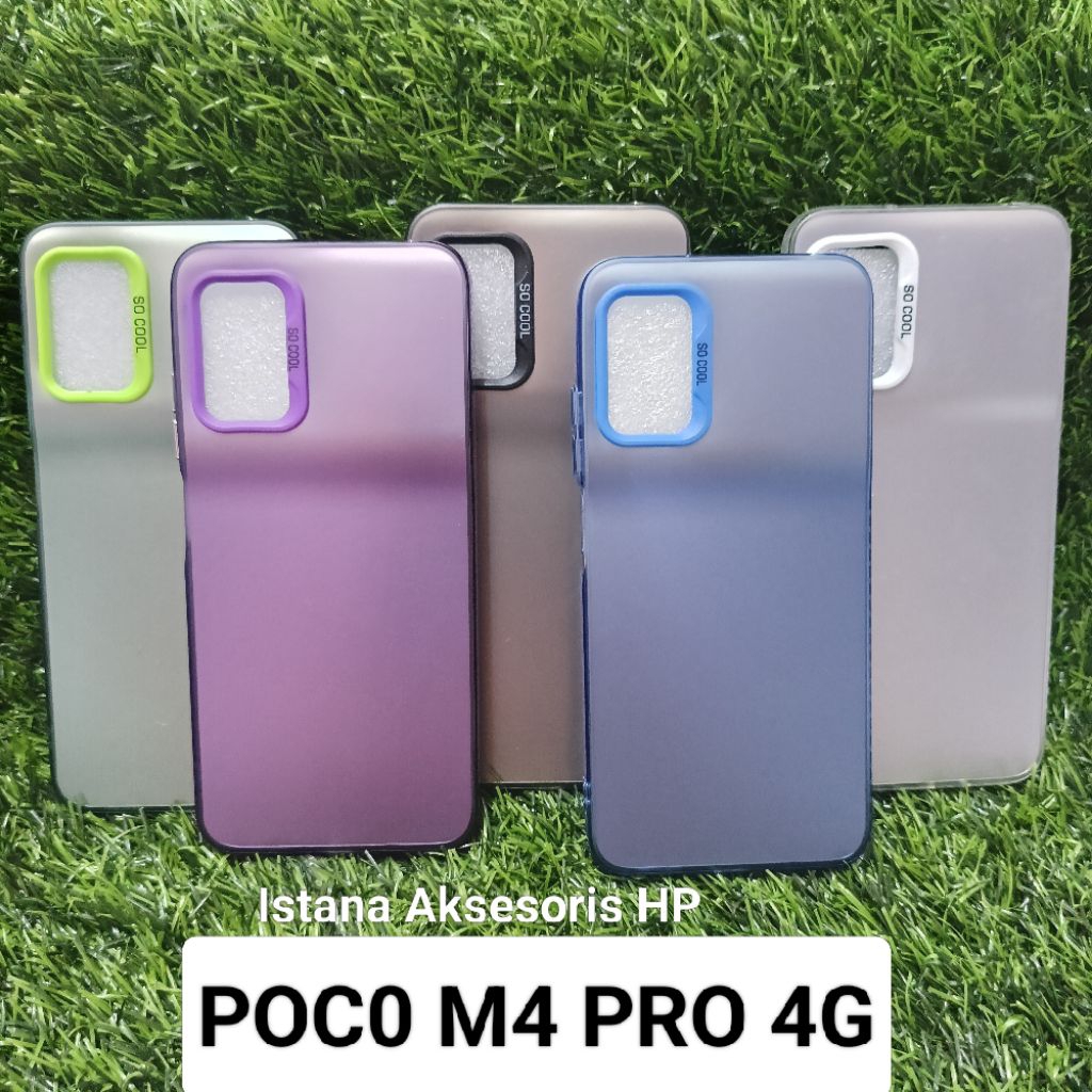 Case Hp POCO M4 POCO M5 Slikon imd hologram Hracase premium