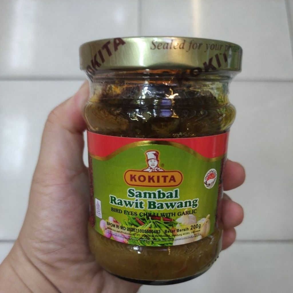 

KOKITA SAMBAL RAWIT BAWANG BIRD EYES CHILLI WITH GARLIC 200gr