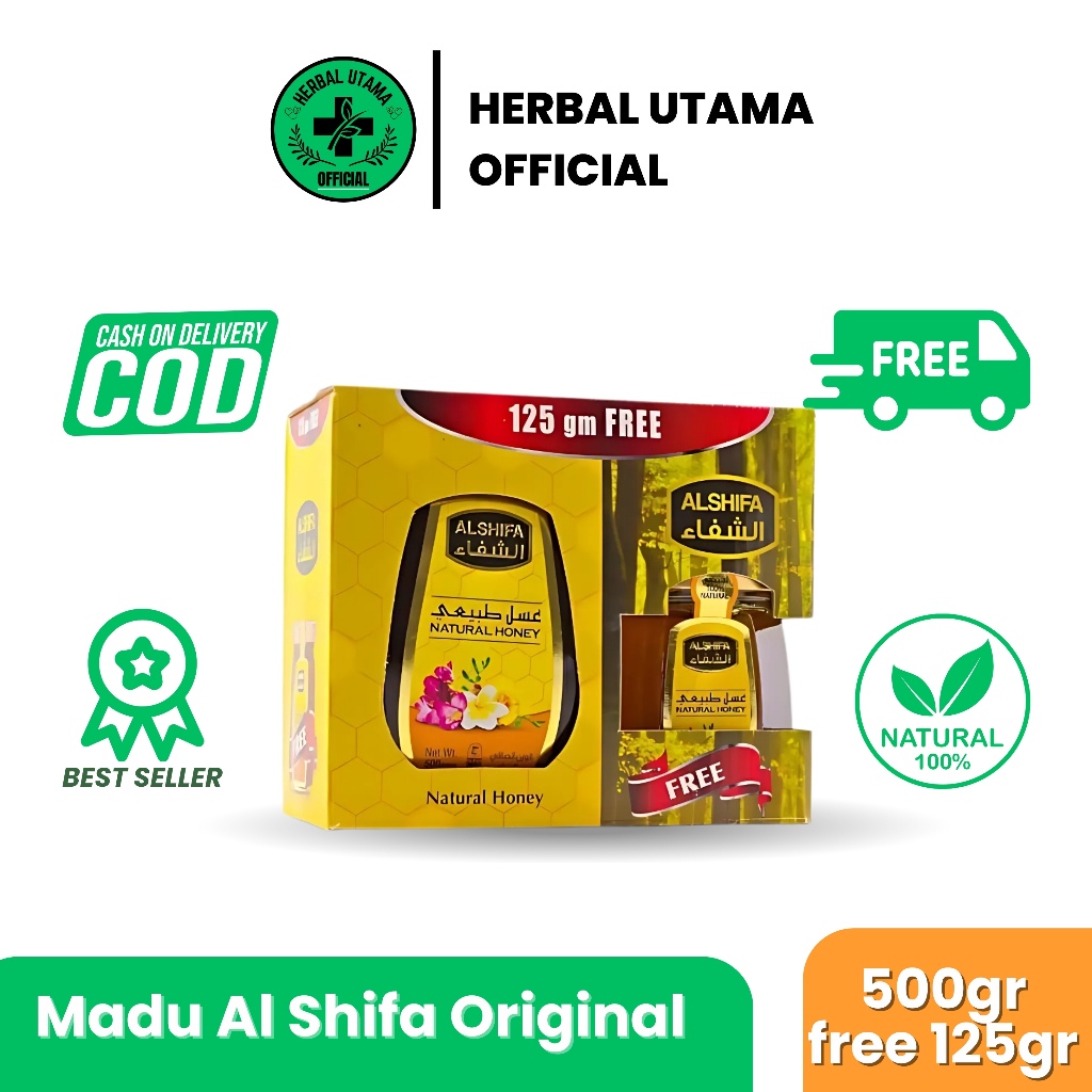 

Madu Al Shifa 500gr + 125gr COMBO PACK – Asli – Original – Berkualitas