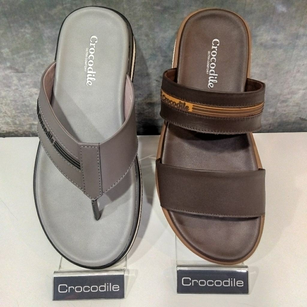 CROCODILE ORIGINAL sandal pria terbaru insole comfy