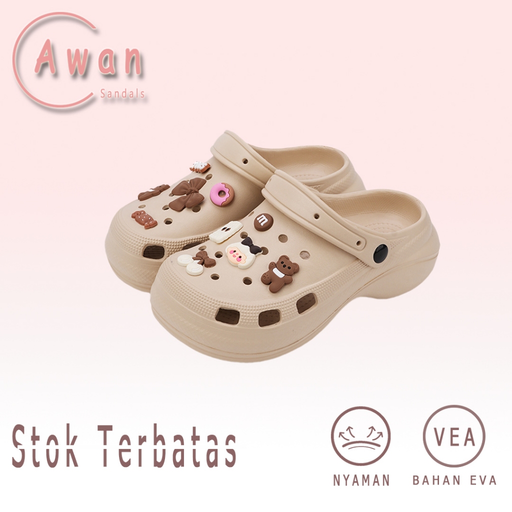 Sandal Wanita Kekinian Sepatu Sandal Wanita Sandal Karet Wanita Sepatu Sandal Wanita Kekinian