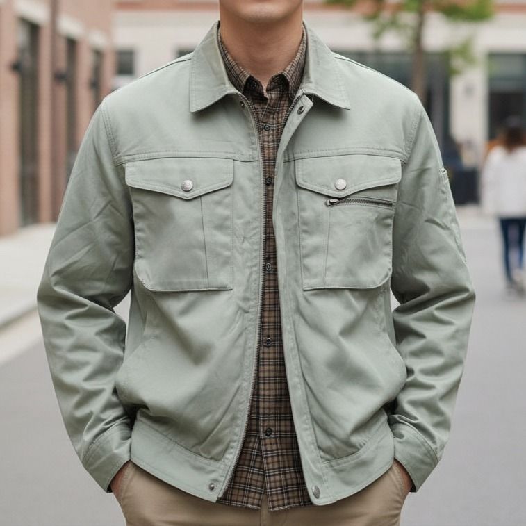 EARLYBIRD Boxy Denim Utility Work Jacket SECOND PRELOVED