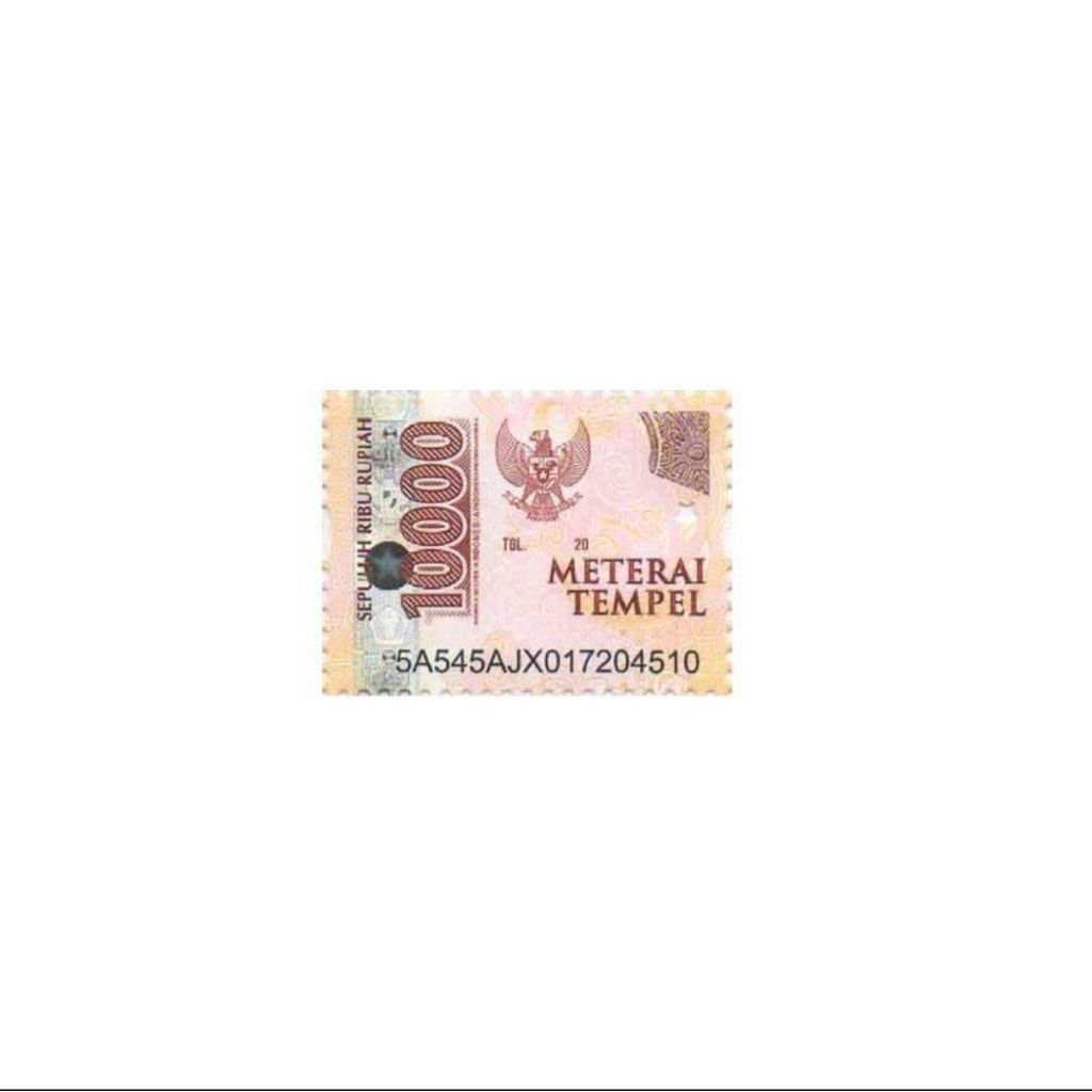 

Materai 10000 Original