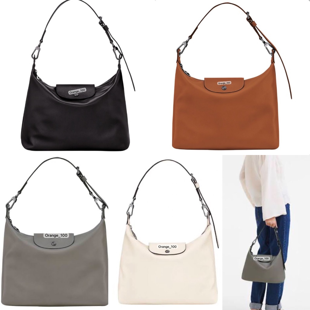TAS WANITA LC  CUIR MEDIUM XTRA HOBO LEATHER ORIGINAL