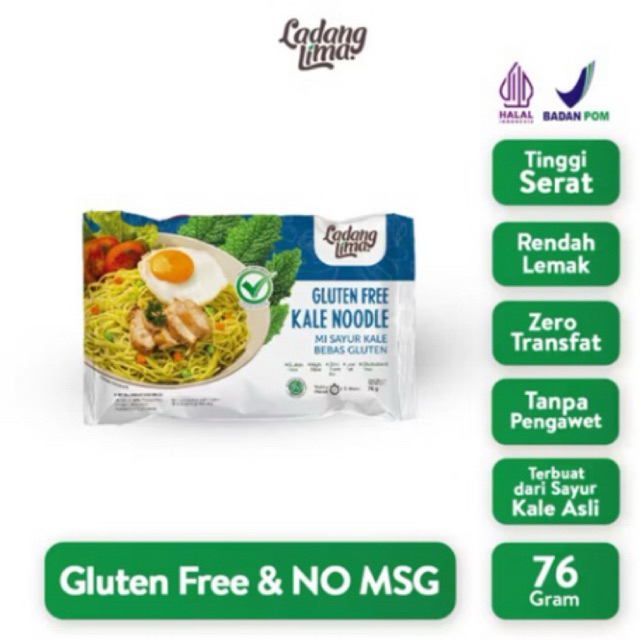 

Kale Noodle - Mie Sayur Gluten Free Ladang Lima