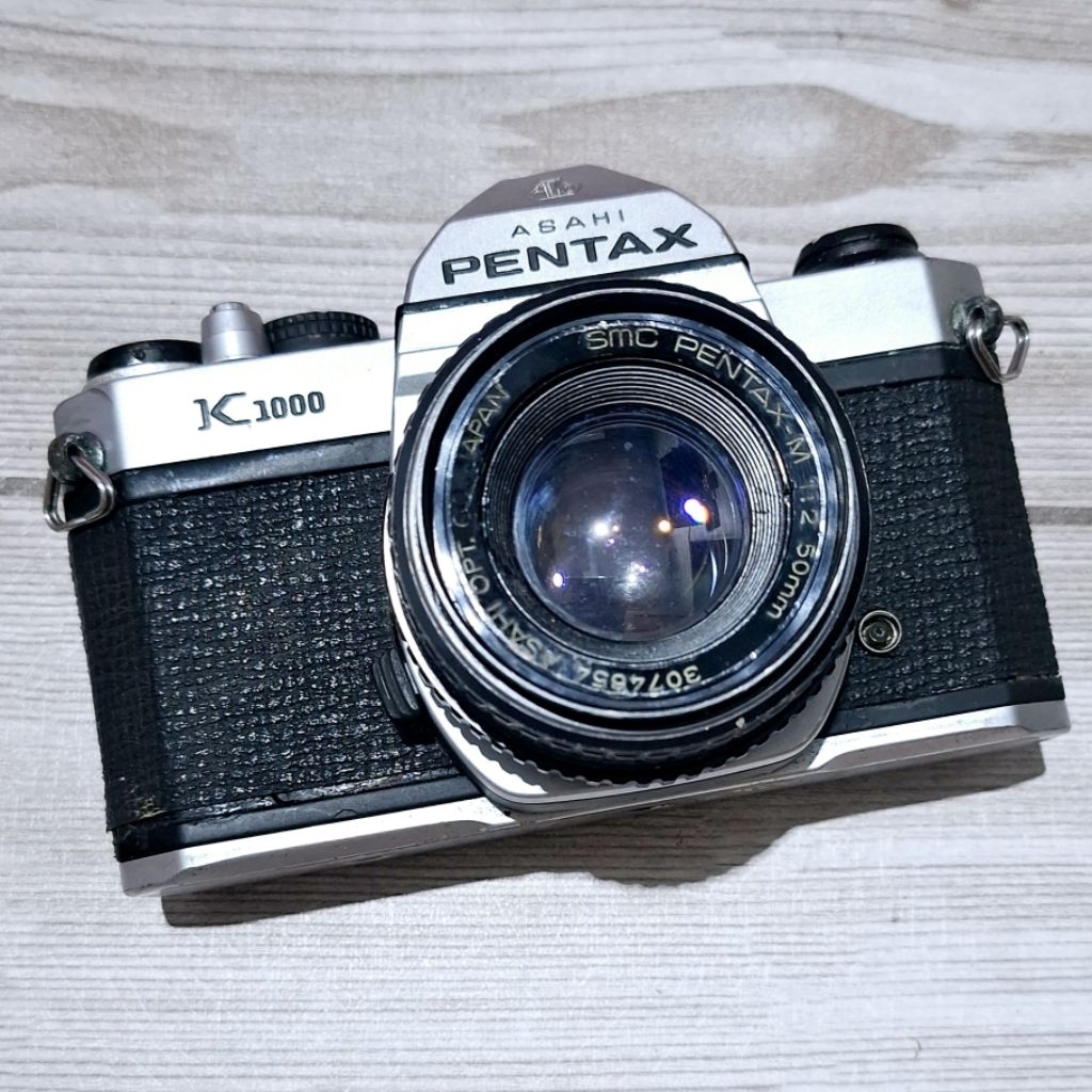 Kamera Analog Asahi Pentax K1000 Kit Lens Pentax Asahi K1000 Kit Lens 50mm