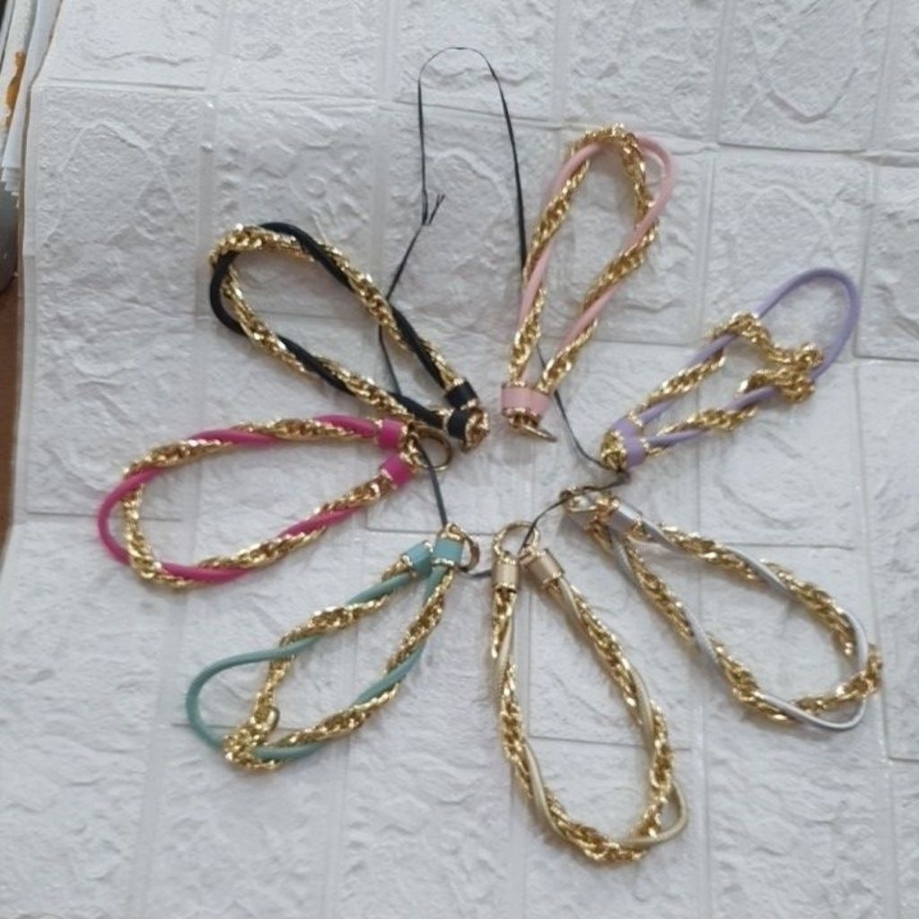 tali hp tangan model rantai