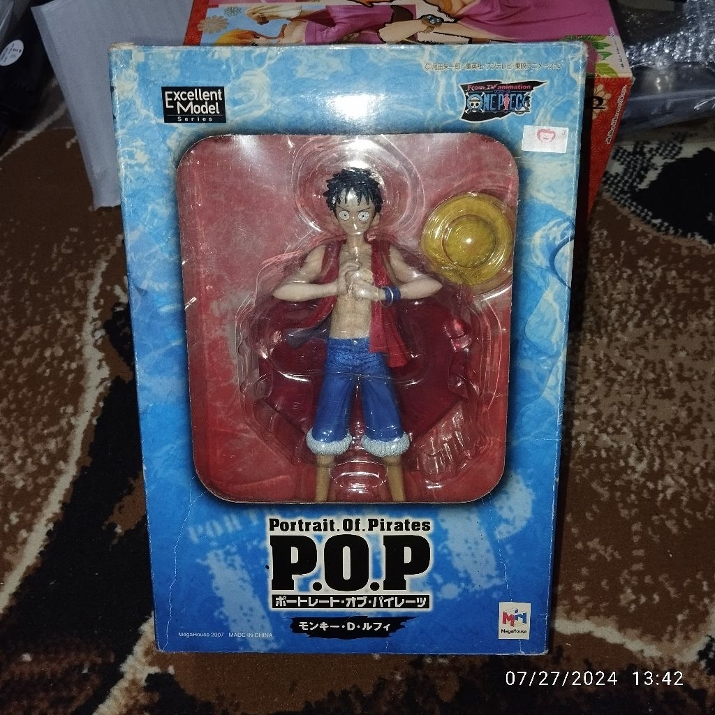 POP MEGA HOUSE LUFFY ONE PIECE ORIGINAL