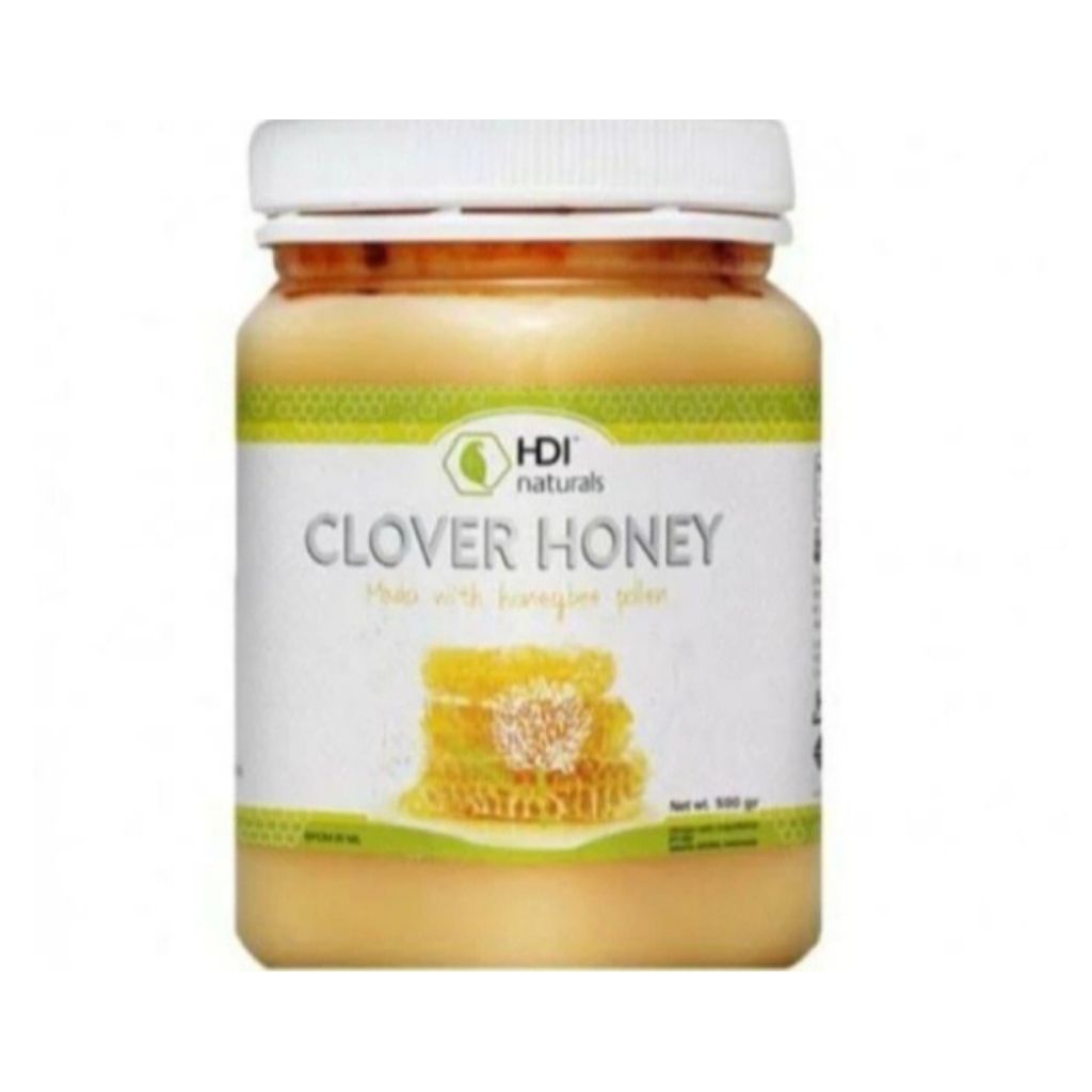 

madu clover honey 500gr ori 2029 free sendok kayu
